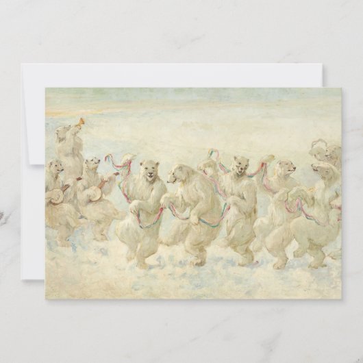 Der Polarbärentanz | Frederick Stuart Church (Vorderseite)