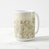 Der Polarbärentanz | Frederick Stuart Church Kaffeetasse (VorderseiteRechts)