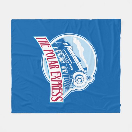 Der Polarexpress | Abzeichen Fleecedecke (Vorderseite (Horizontal))