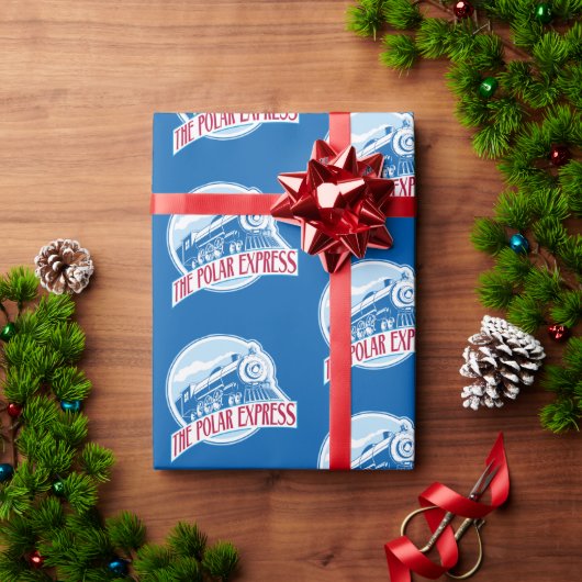 Der Polarexpress | ABZEICHEN Geschenkpapier (Feiertagsgeschenk)
