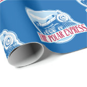 Der Polarexpress | ABZEICHEN Geschenkpapier (Rolleneckpunkt)
