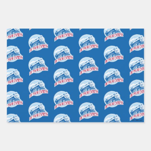 Der Polarexpress | Abzeichen Geschenkpapier Set (Vorderseite 3)