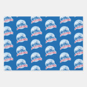 Der Polarexpress | Abzeichen Geschenkpapier Set (Vorderseite)