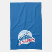 Der Polarexpress | Abzeichen Geschirrtuch (Vertikal)