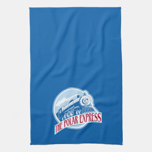 Der Polarexpress | Abzeichen Geschirrtuch (Vertikal)