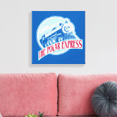 Der Polarexpress | ABZEICHEN Leinwanddruck (Insitu (Wohnzimmer))