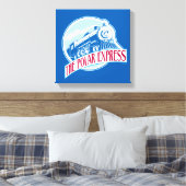 Der Polarexpress | ABZEICHEN Leinwanddruck (Insitu (Schlafzimmer))