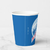 Der Polarexpress | ABZEICHEN Pappbecher (Rechts)