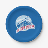 Der Polarexpress | ABZEICHEN Pappteller (Vorderseite)