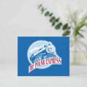 Der Polarexpress | ABZEICHEN Postkarte (Stehend Vorderseite)