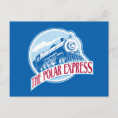 Der Polarexpress | ABZEICHEN Postkarte (Vorderseite)