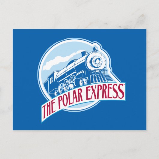 Der Polarexpress | ABZEICHEN Postkarte (Vorderseite)