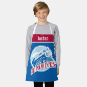 Der Polarexpress | ABZEICHEN Schürze (Getragen)