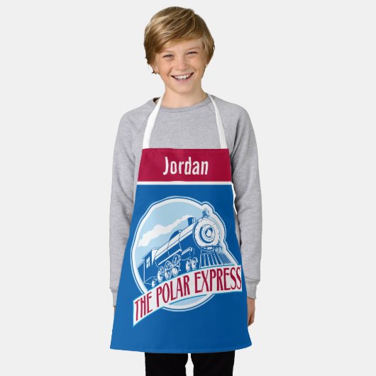 Der Polarexpress | ABZEICHEN Schürze (Getragen)