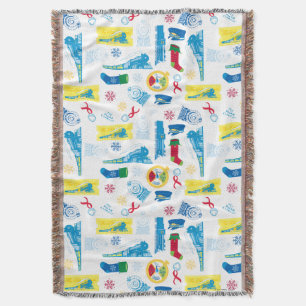 Der Polarexpress   Christmas Icon Muster Decke