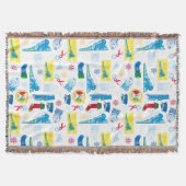 Der Polarexpress | Christmas Icon Muster Decke (Vorderseite)