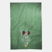 Der Polarexpress | "Die Glocke rennt noch für mich Geschirrtuch (Vertikal)