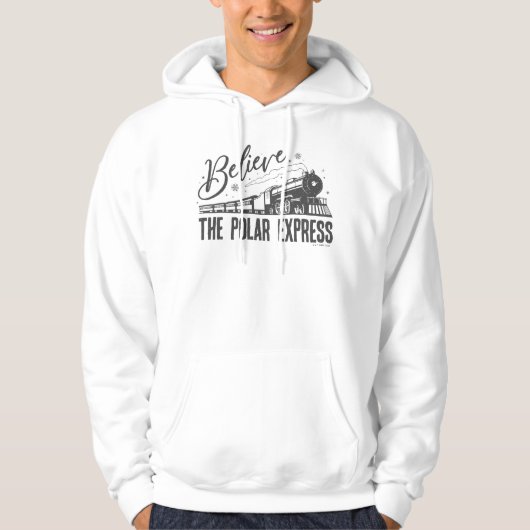 Der Polarexpress - Glauben | VINTAG Hoodie (Vorderseite)
