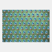 Der Polarexpress | Holiday Gerahmt Train Anreise Geschenkpapier Set (Vorderseite)