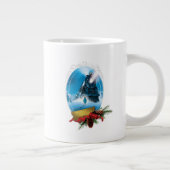 Der Polarexpress | Holiday Gerahmt Train Anreise Jumbo-Tasse (Rechts)
