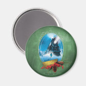 Der Polarexpress | Holiday Gerahmt Train Anreise Magnet (Vorderseite/Rückseite)