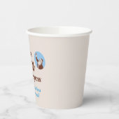 Der Polarexpress | "Hörst du die Glocke" Retro Pappbecher (Links)