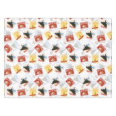 Der Polarexpress | Muster für Retro-Aufkleber Tischdecke (Vorderseite (Horizontal))