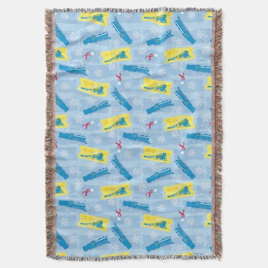 Der Polarexpress | Muster für Rückzug und Fahrsche Decke (Vorderseite Vertikal)