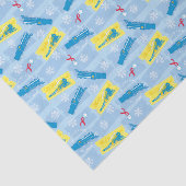 Der Polarexpress | Muster für Rückzug und Fahrsche Seidenpapier (Ausschnitt)