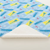 Der Polarexpress | Muster für Rückzug und Fahrsche Sherpadecke (3/4)