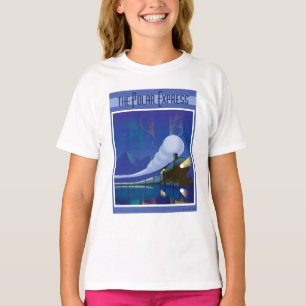 Der Polarexpress Northern Lights Vintage Travel T-Shirt