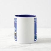 Der Polarexpress | Northern Lights Vintage Travel Tasse (Zentrum)