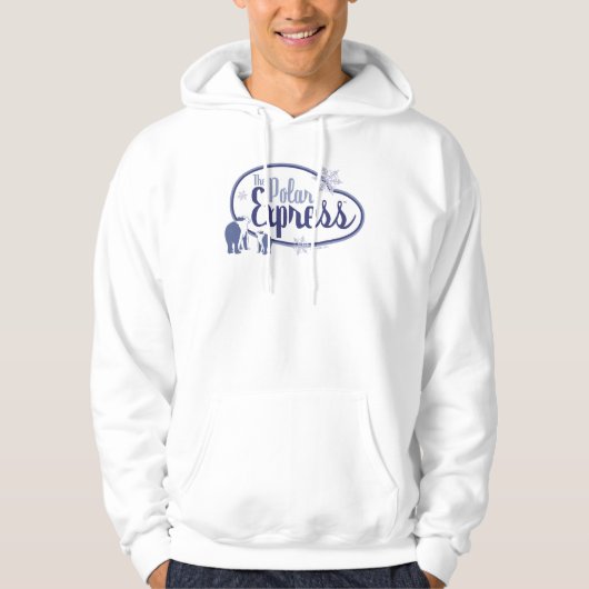 Der Polarexpress | Retro Graphic Hoodie (Vorderseite)