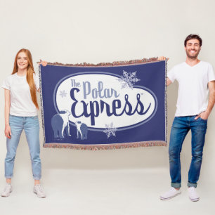 Der Polarexpress   Retro Graphic Polar Bears Decke