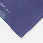 Der Polarexpress | Retro Graphic Polar Bears Fleecedecke (Ecke)