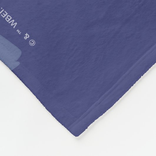 Der Polarexpress | Retro Graphic Polar Bears Fleecedecke (Ecke)