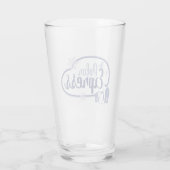 Der Polarexpress | Retro Graphic Polar Bears Glas (Rückseite)