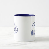 Der Polarexpress | Retro Graphic Polar Bears Tasse (Zentrum)