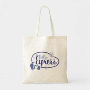 Der Polarexpress   Retro Graphic Polar Bears Tragetasche