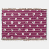 Der Polarexpress | Streifenmuster für den Weihnach Decke (Vorderseite)