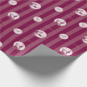 Der Polarexpress | Streifenmuster für den Weihnach Geschenkpapier (Ecke)