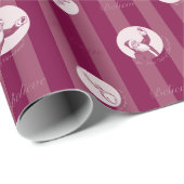 Der Polarexpress | Streifenmuster für den Weihnach Geschenkpapier (Rolleneckpunkt)