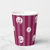 Der Polarexpress | Streifenmuster für den Weihnach Pappbecher (Links)