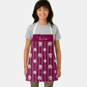 Der Polarexpress | Streifenmuster für den Weihnach Schürze (Insitu)