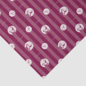 Der Polarexpress | Streifenmuster für den Weihnach Seidenpapier (Ausschnitt)