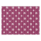 Der Polarexpress | Streifenmuster für den Weihnach Tischdecke (Vorderseite (Horizontal))