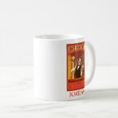 Der Polarexpress | Vintage Schokolade Kaffeetasse (VorderseiteRechts)