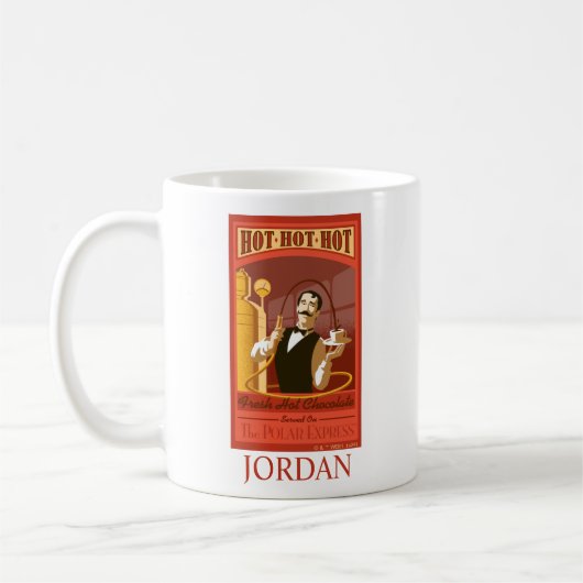 Der Polarexpress | Vintage Schokolade Kaffeetasse (Links)