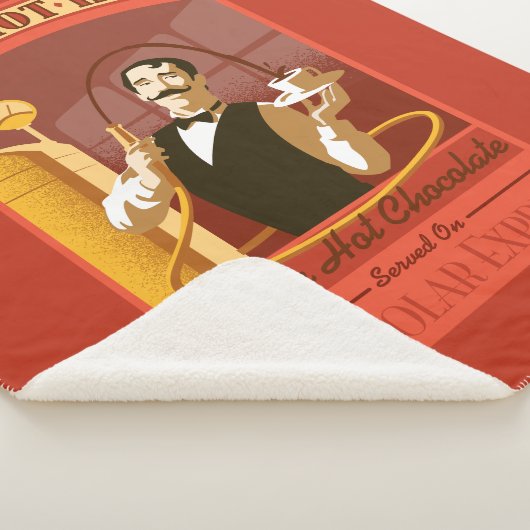 Der Polarexpress | Vintage Schokolade Sherpadecke (3/4)