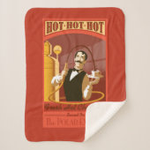 Der Polarexpress | Vintage Schokolade Sherpadecke (Vorderseite)